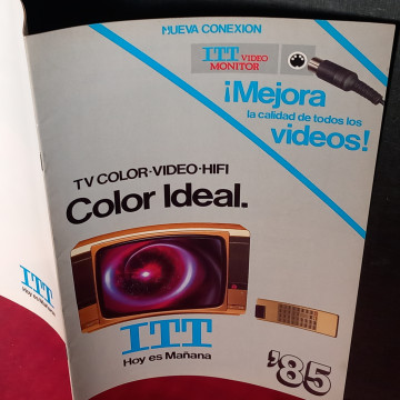 CATÁLOGO TELEVIÓN Y VIDEO ITT.