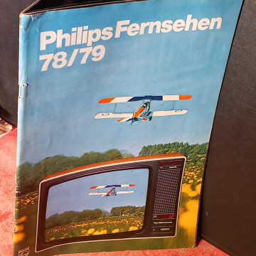 CATÁLOGO TELEVISORES PHILIPS FERNSEHEN 1978/79.
