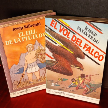 EL VOL DEL FALCÓ I LA FILLA DE LA PLUJA D'OR, JOSEP VALLVERDÚ.