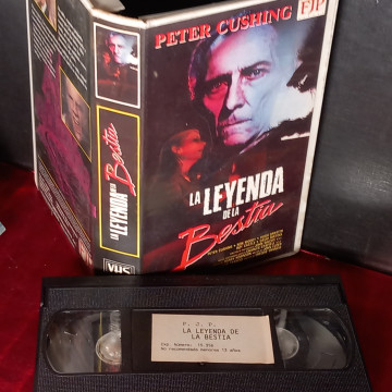 LA LEYENDA DE LA BESTIA VHS.