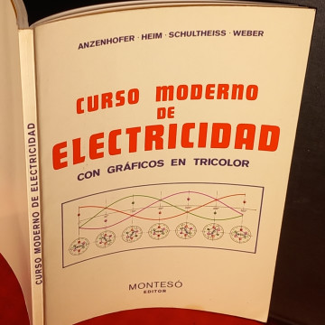 CURSO MODERNO DE ELECTRICIDAD CON GRÁFICOS EN TRICOLOR