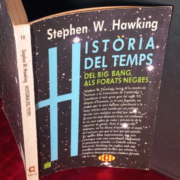 HISTÒRIA DEL TEMPS, STEPHEN HAWKING.