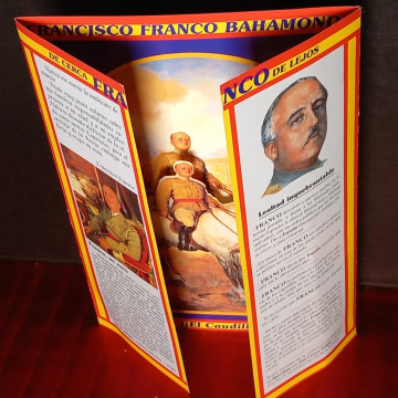 TRÍPTICO LOTERÍA FRANCISCO FRANCO.