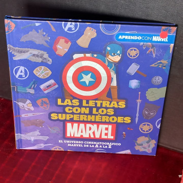 APRENDO LAS LETRAS CON LOS SUPERHÉROES MARVEL.