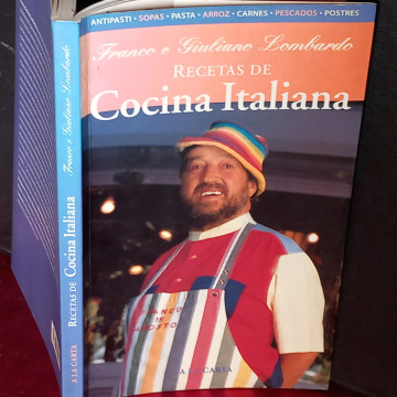 RECETAS DE COCINA ITALIANA, FRANCO E GIULIANO LOMBARDO (FIRMADO)