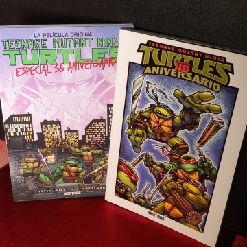 CÓMICS TORTUGAS NINJA 35 Y 40 ANIVERSARIO TEENAGE MUTANT NINJA TURTLES .