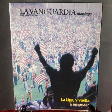 La liga, y vuelta a empezar la vanguardia domingo 28 agosto 1984