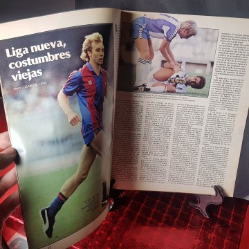 La liga, y vuelta a empezar la vanguardia domingo 28 agosto 1984