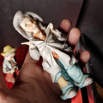 3 € lote 2 Figuras niños vagabundos de cerámica