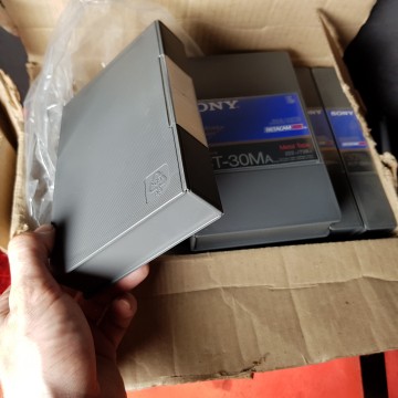 Lote 8 cintas de vídeo Sony Betacam BCT videocassettes beta vírgenes