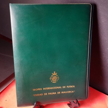 Carpeta Trofeo Internacional Fútbol ciudad Palma de Mallorca años 70
