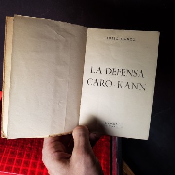 La defensa caro kann, julio ganzo, teoría de las aperturas 13