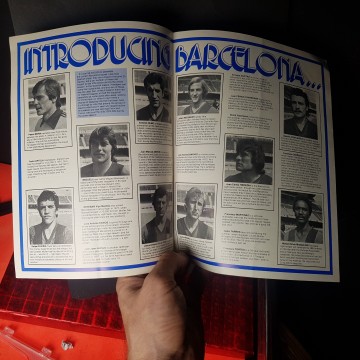 Ipswich Town f.c.barcelona revista oficial 1978/1979 Barça