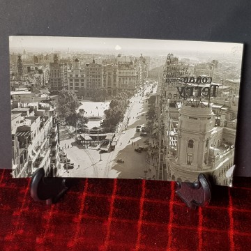Antigua postal Valencia plaza del caudillo ediciones Arribas 1041