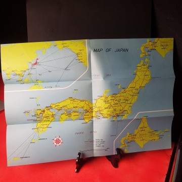 Antiguo mapa de Japón guía turística de Japón antigua comprar