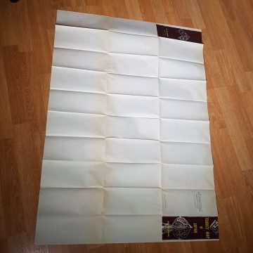 8 € Antiguo mapa original de Japón años 50