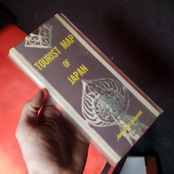 8 € Antiguo mapa original de Japón años 50