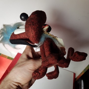 Muñeco perro de trapo años 70 vintage comprar
