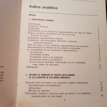 Principios de quimica organometalica