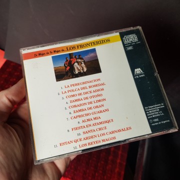 1 € Lo mejor de lo mejor de los fronterizos, música argentina CD