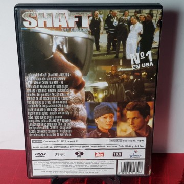 Shaft samuel l Jackson DVD
