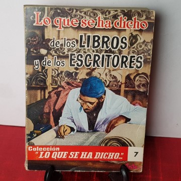 Lo que se ha dicho de los libros y de los escritores, citas célebres