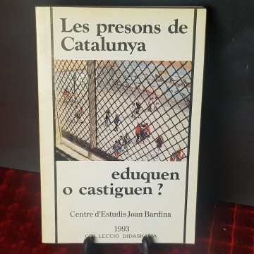 3 € Les presons de Catalunya eduquen o castiguen? Llibre en Català