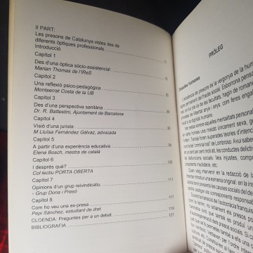 3 € Les presons de Catalunya eduquen o castiguen? Llibre en Català