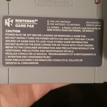 Juego Shadow man Nintendo 64 Game pak