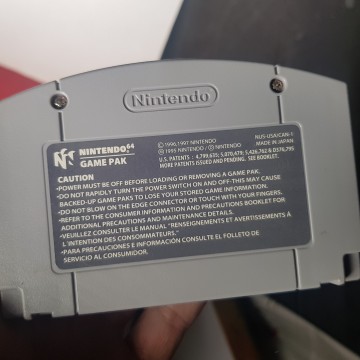 Wf attitude juego Nintendo 64 N64 cartucho