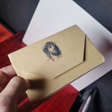 Álbum postales le chemin de la Croix du calvaire de Lourdes
