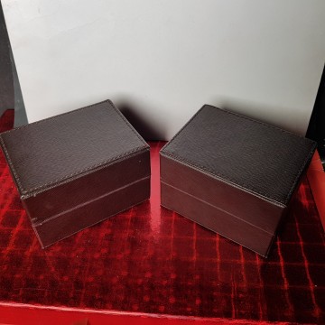 Lote joyeros pequeños madera y polipiel