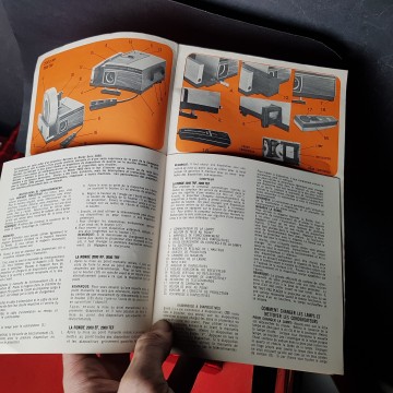 Manual de instrucciones proyector hanimex 35 m color Slide projector