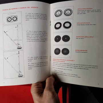 Manual de instrucciones enceradora Sears