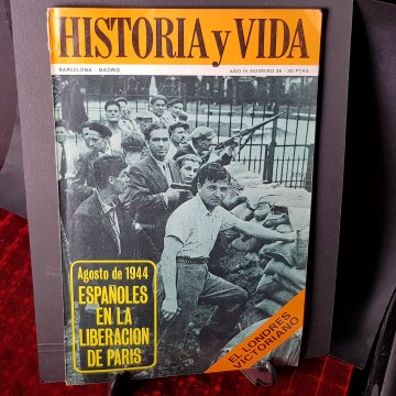 Revista historia y vida 36971 españoles en la liberación de París 1944