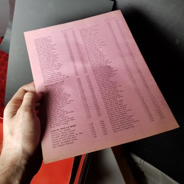 Boletín oficial de la Real Federación Española de Tenis enero 1968