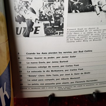 Revista tenis español 304, 1981