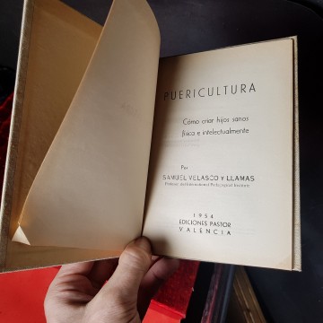 Puericultura, Samuel velasco, ediciones pastor Valencia