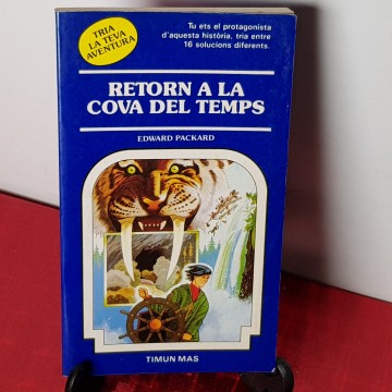 Retorn a la Cova del temps tria la teva aventura 50 timunmas 1989