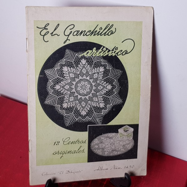 Revista de labores de ganchillo artístico colección al dibujante 1450 Revista de labores de ganchillo artístico colección al dibujante 1450