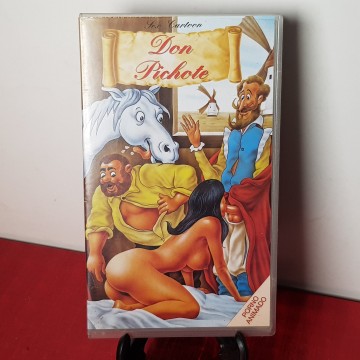 Don Pichote de la Mancha VHS parodia Don Quijote para adultos