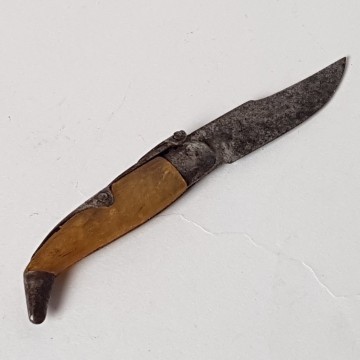 7 € Antigua navaja pequeña cachas de hueso