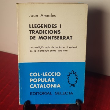 Llibre llegendes i tradicions de Montserrat Joan amades Selecta 1959