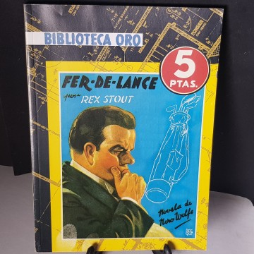 Fer de Lance, Rex Stout novela policíaca de Nero Wolfe