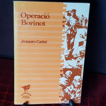 operació borinot Joaquim carbó libre en catalán librería online