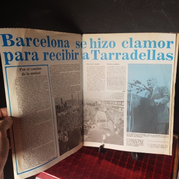 El Noticiero Universal ja soc aquí Tarradellas suplemento periódico