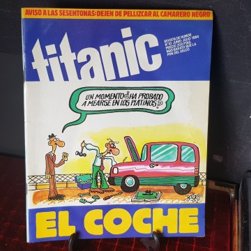 El jueves Titanic 10 el coche cómic humor gráfico