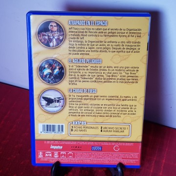 Thunderbird guardianes del espacio DVD capítulo 1 2 3 primer