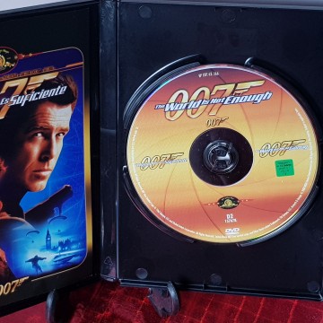 James Bond 007 el mundo nunca es suficiente película DVD -  vídeoclub