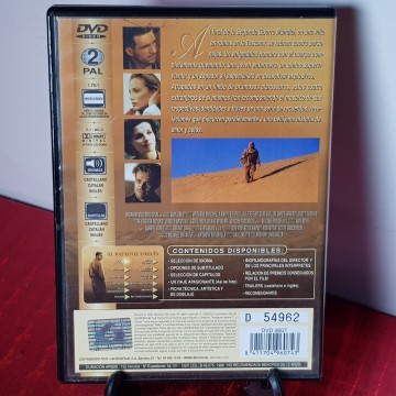 El paciente inglés película DVD